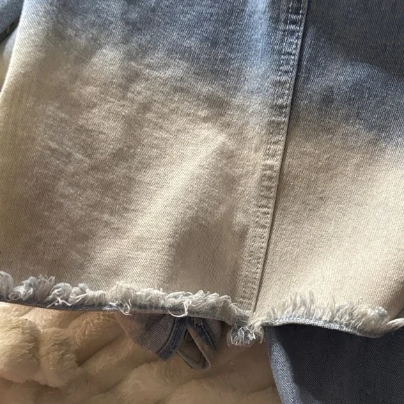 Mud Pie Blue and Cream Denim Jacket - Picture 3 of 3